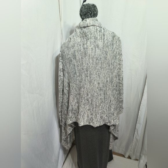 Roxy waterfall tunic beige tan brown black knit sweater size small - Picture 4 of 8